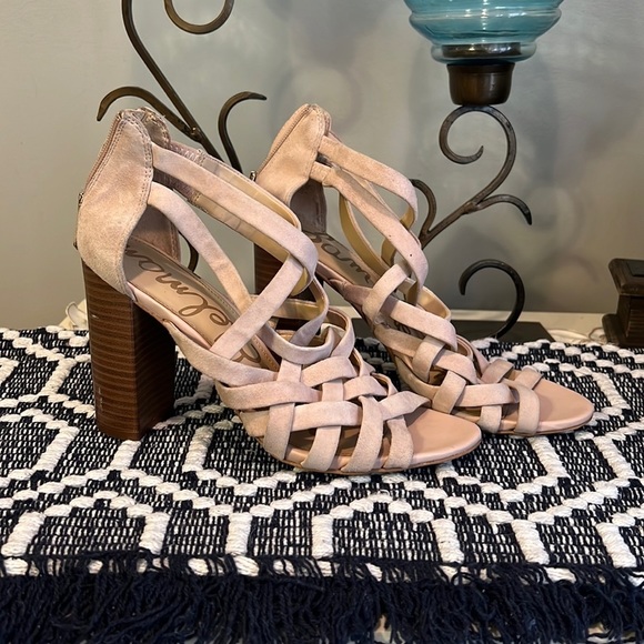 Sam Edelman Shoes - Sam Edelman Crisscross Suede Block Heel